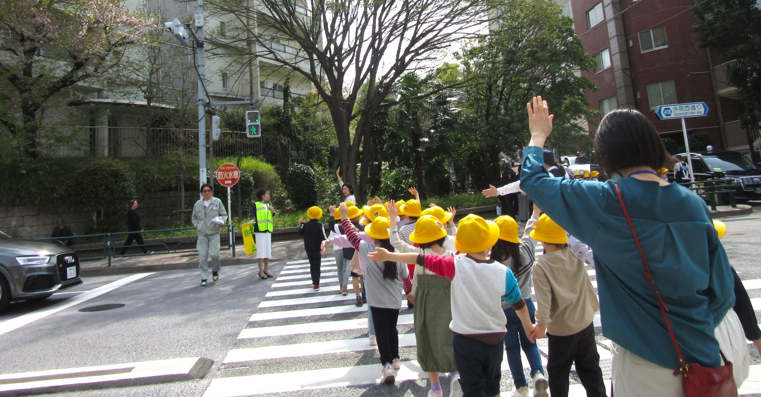 2025年4月10日（木）麻布警察署主催　春の交通安全運動